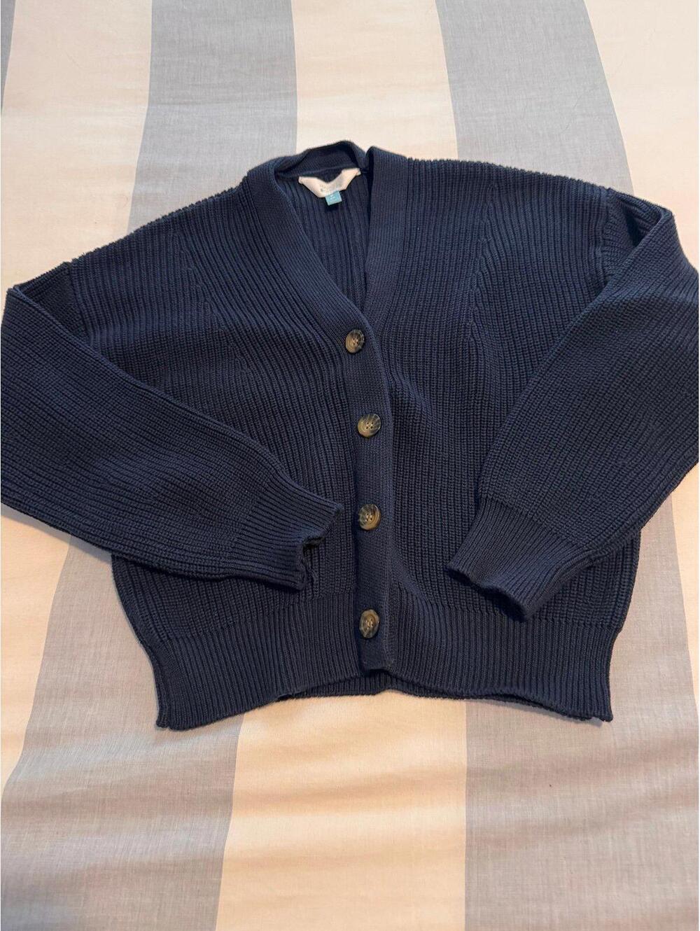Market and spruce navy blue cardigan size medium